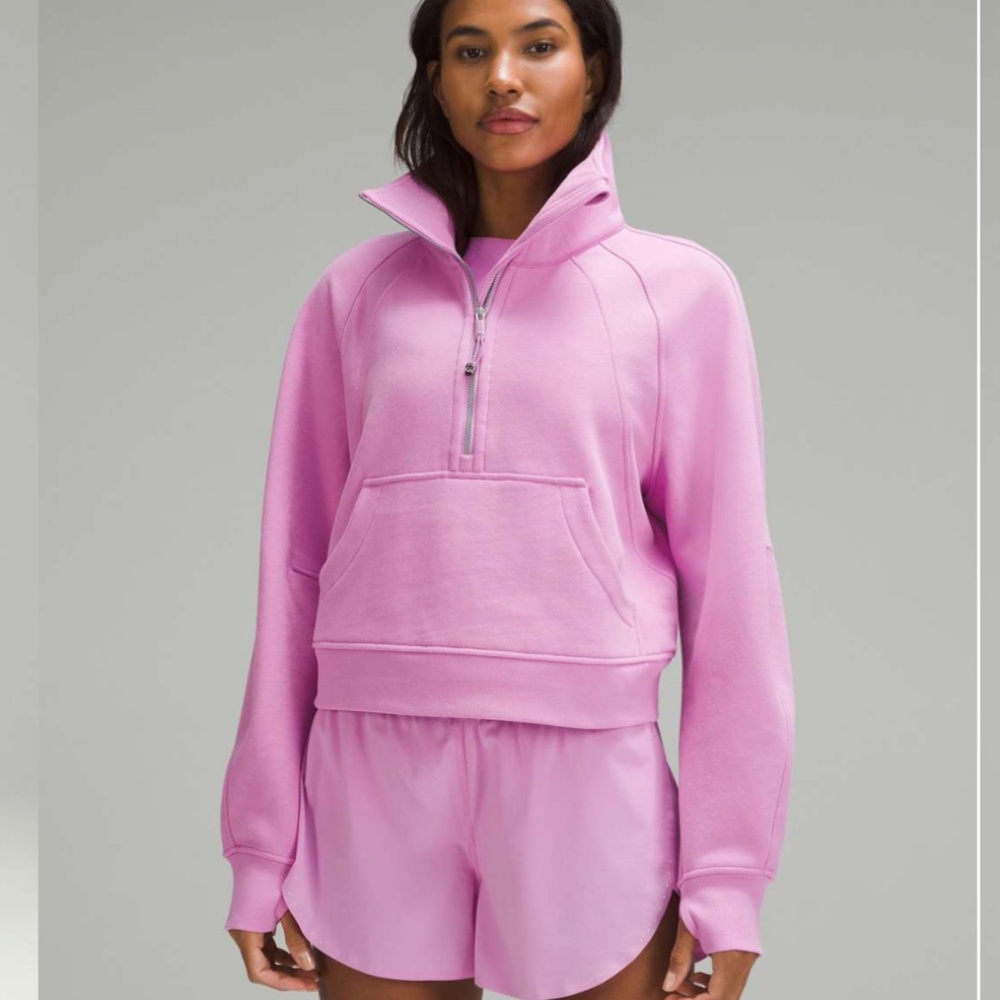 lululemon scuba funnel neck sweatshirt